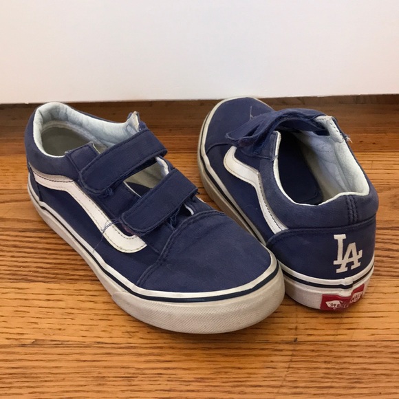 dodgers vans shoes